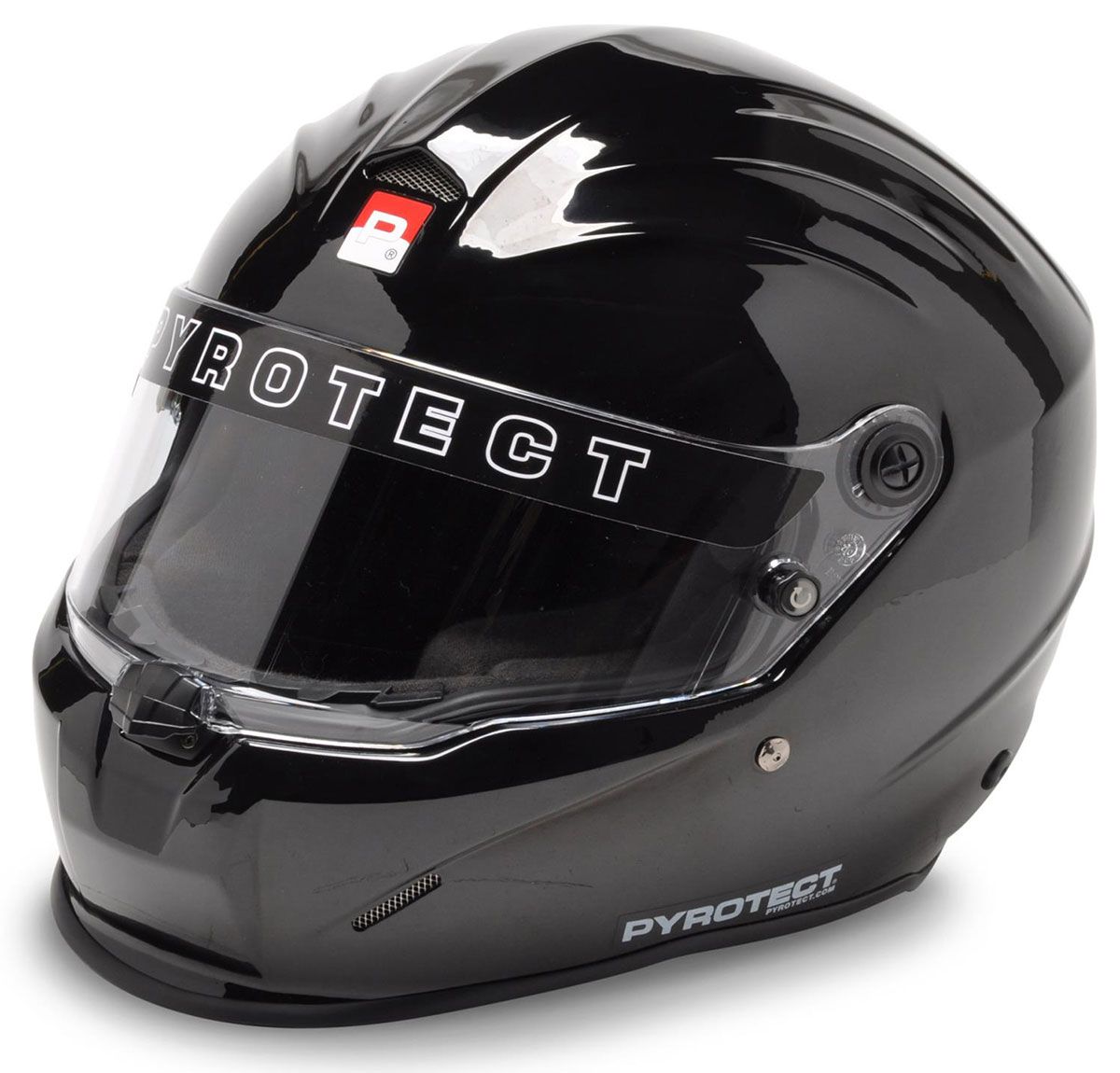 Pyrotect Safety Equipment ProSport Helmet with Duckbill, Gloss Black, X-Large PYHB801520