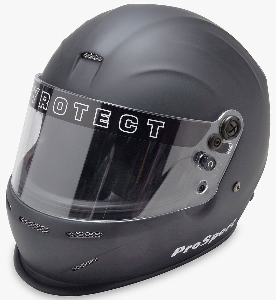 Pyrotect Safety Equipment ProSport Helmet with Duckbill, Flat Black, Large PYHB802420