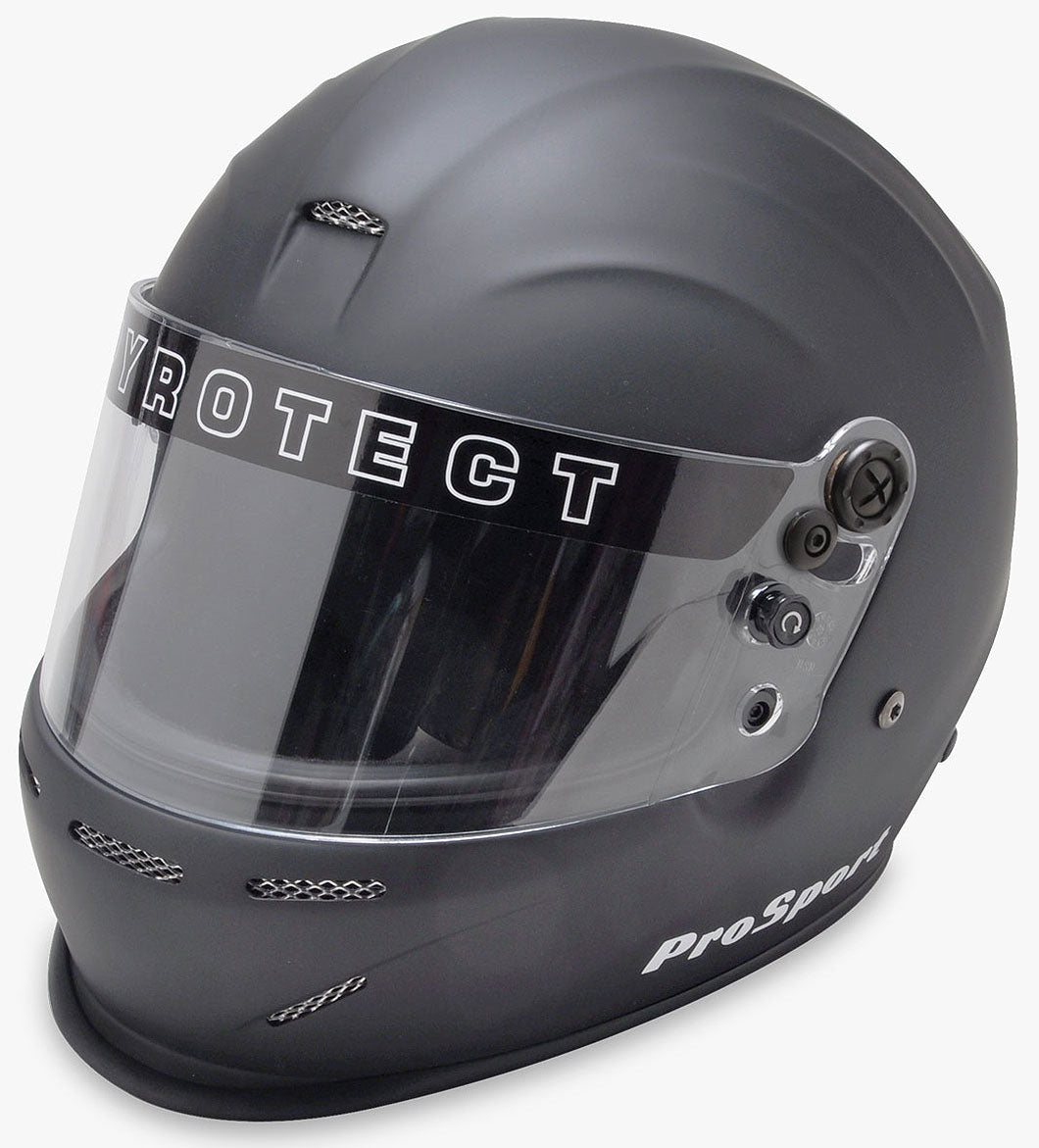 Pyrotect Safety Equipment ProSport Helmet with Duckbill, Flat Black, XXX-Large PYHB802720