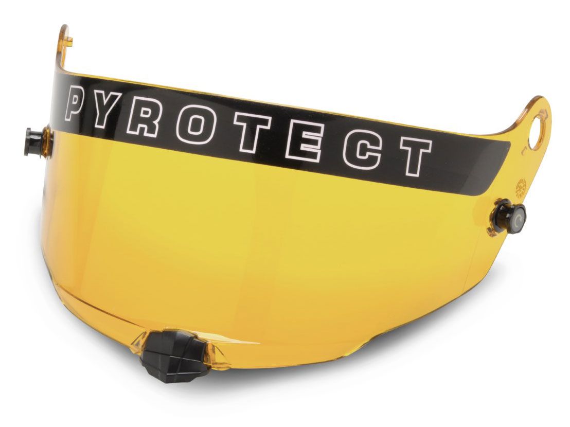 Pyrotect Safety Equipment HELMET SHIELD, GOLD CHROME PYHS200620