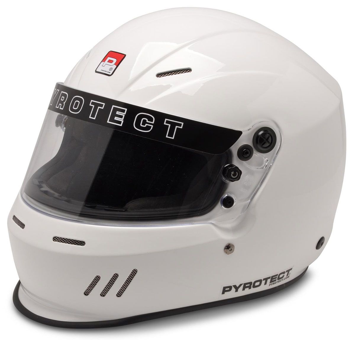 Pyrotect Safety Equipment UltraSport Helmet with Duckbill, White, Medium PYHW610320