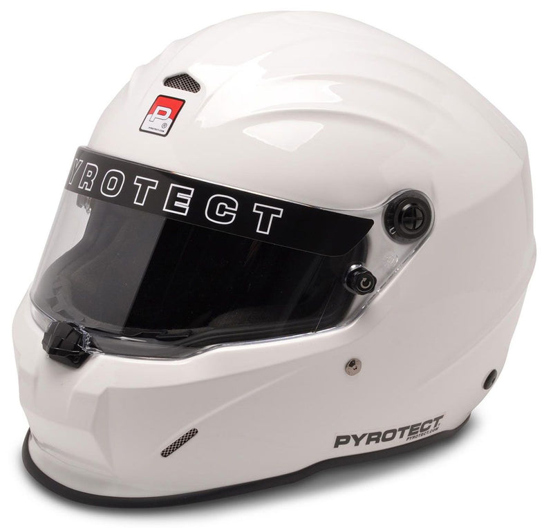 Pyrotect Safety Equipment ProSport Helmet with Duckbill, White, Small PYHW800220