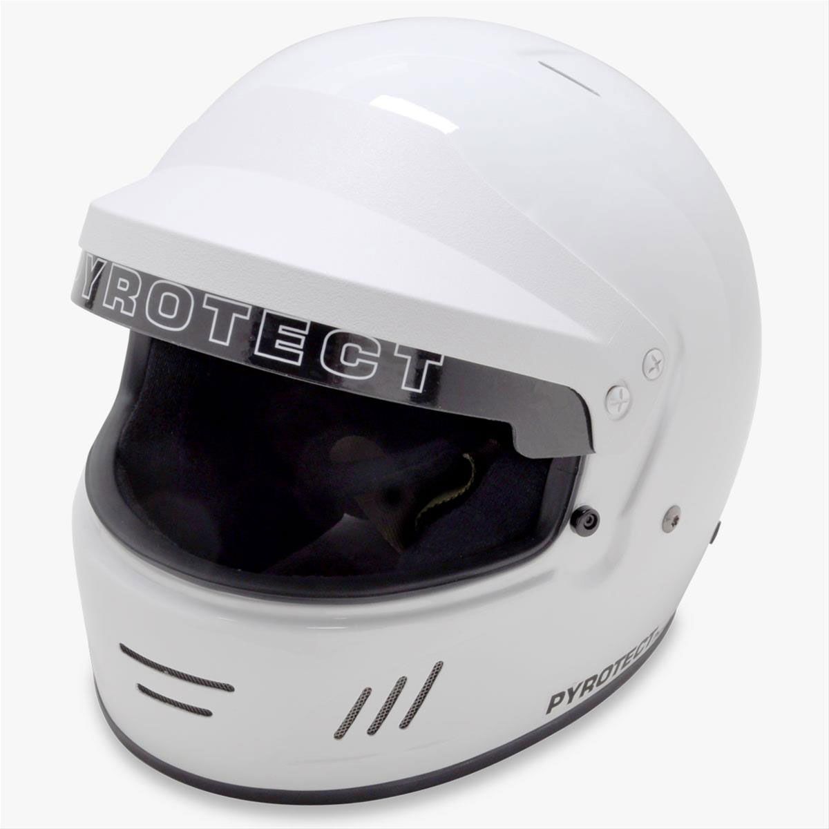 Pyrotect Safety Equipment Pro Airflow Helmet, White, X-Large PYHW900520