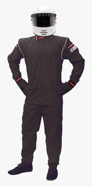 Pyrotect Safety Equipment Junior DX1 Black Racing Jacket (X-Large 12-14) PYJJDX2501