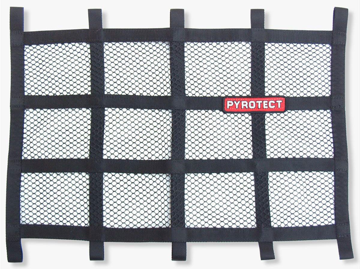 Pyrotect Safety Equipment Window Net (Black) 18" x 24" PYNX50591