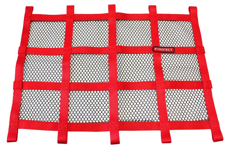 Pyrotect Safety Equipment Window Net (Red) 18" x 24" PYNX50592