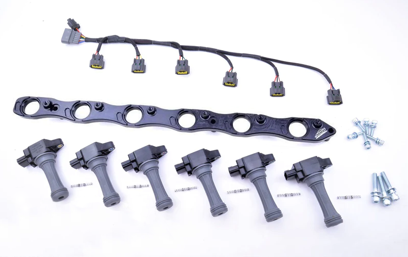 PRP Nissan BCNR33 S1 GT-R Coil Kit - Black