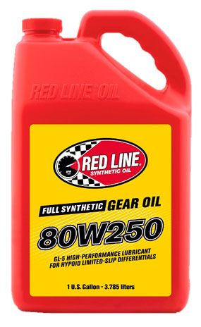 80W250 GL-5 Gear Oil RED58605