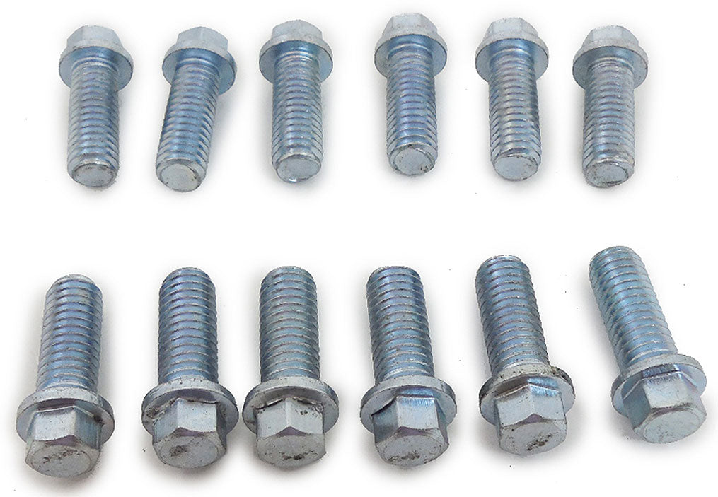 Racing Power Company Stainless Header Bolt Kit, 3/8-16 x 1" RPCR0938S