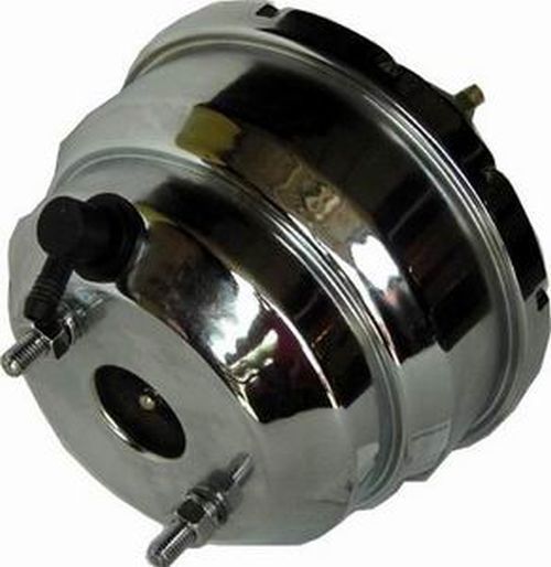 Racing Power Company Double Diaphragm Chrome Brake Booster 7" Dia RPCR3907