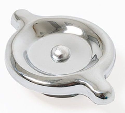 Racing Power Company Chrome Steel Twist-in Oil Filler Cap RPCR4804