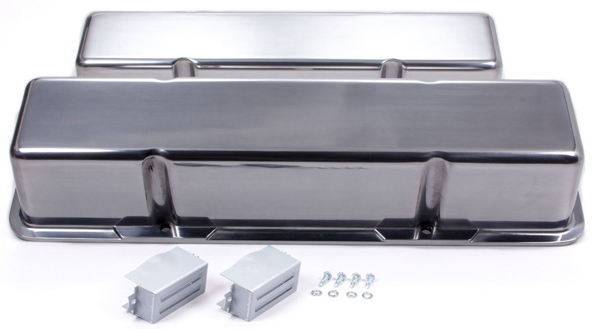 Racing Power Company Aluminium Valve Covers Tall Profile (Polished) RPCR6030-1