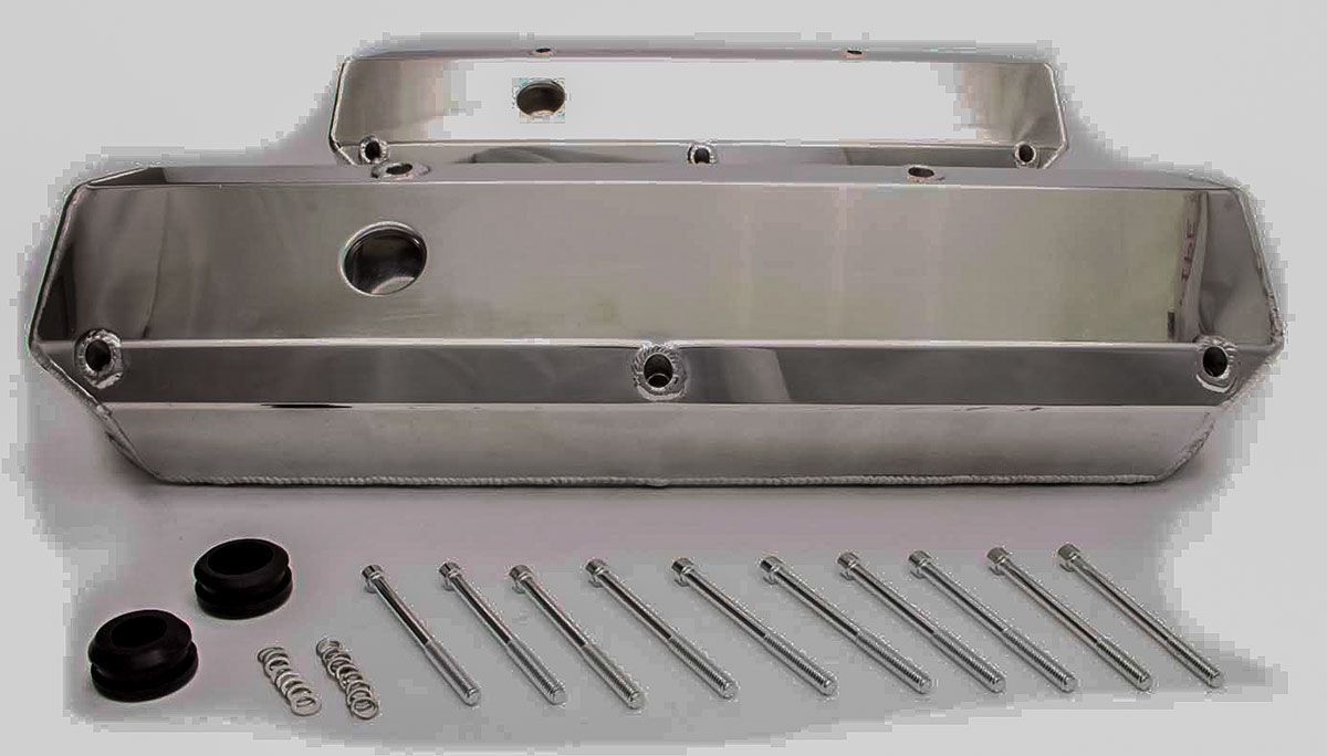 Racing Power Company Fabricated Aluminium Valve Covers RPCR6246POL