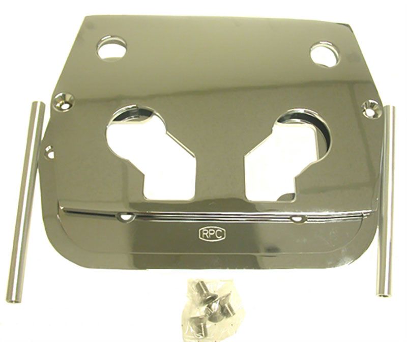 Racing Power Company Smooth Aluminium Battery Tray - Polished RPCR6326