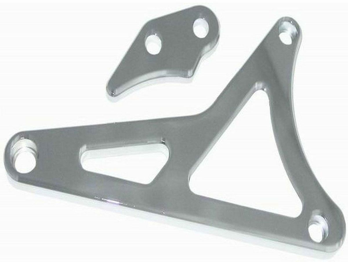 Racing Power Company Chrome Aluminium "Outward Mount" Alternator Bracket RPCR6414