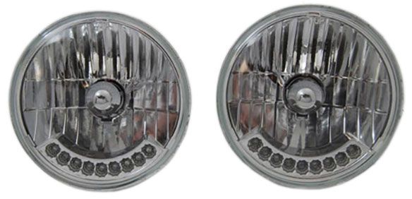 Racing Power Company 7" H4 Headlight Assembly RPCR7420