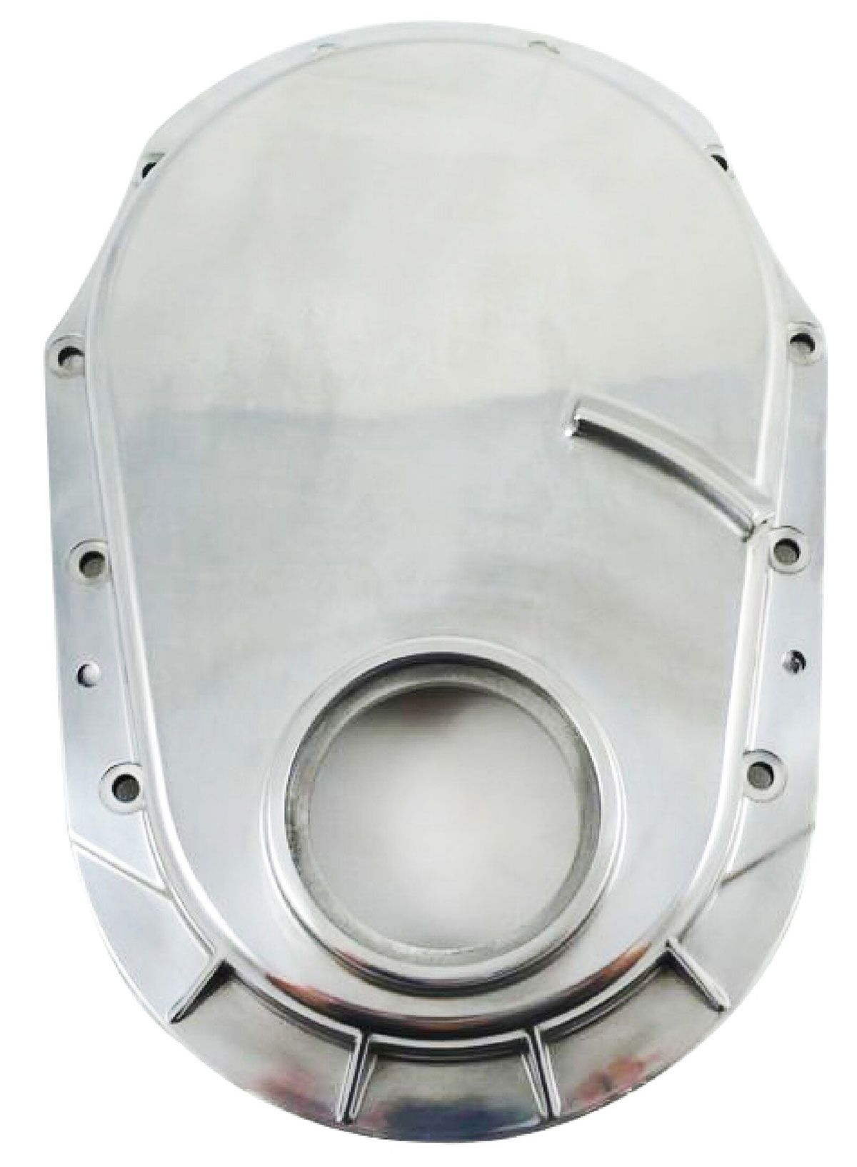 Racing Power Company Polished Aluminium Timing Chain Cover RPCR8425