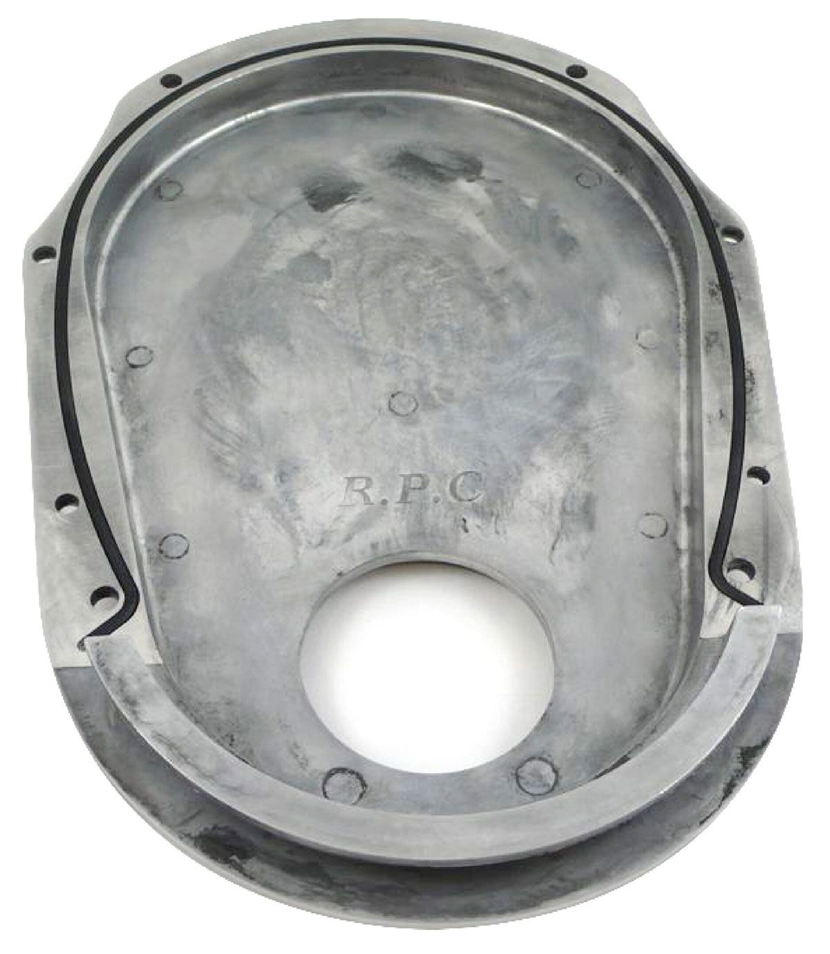 Racing Power Company Polished Aluminium Timing Chain Cover RPCR8430