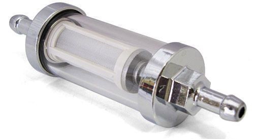 Racing Power Company RPCR9247 - GLASS FUEL FILTER 5/16 WITH R