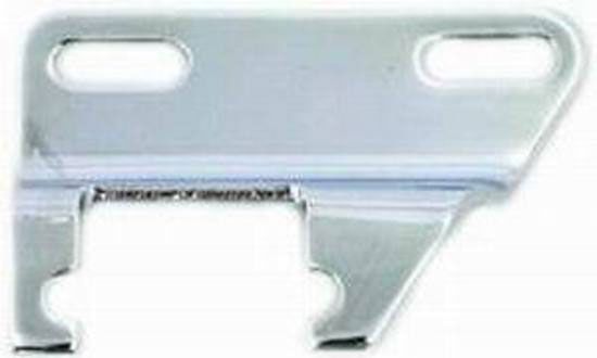 Racing Power Company Chrome Steel Header Bracket Left Side, Short RPCR9254