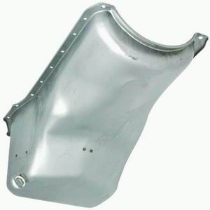 Racing Power Company Unplated (Raw) Steel Stock Oil Pan RPCR9310R