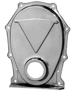 Racing Power Company Chrome Steel Timing Chain Cover RPCR9392