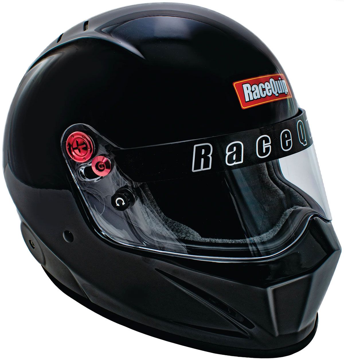 Racequip VESTA20 Helmet, Gloss Black, Large (RQ286005RQP)