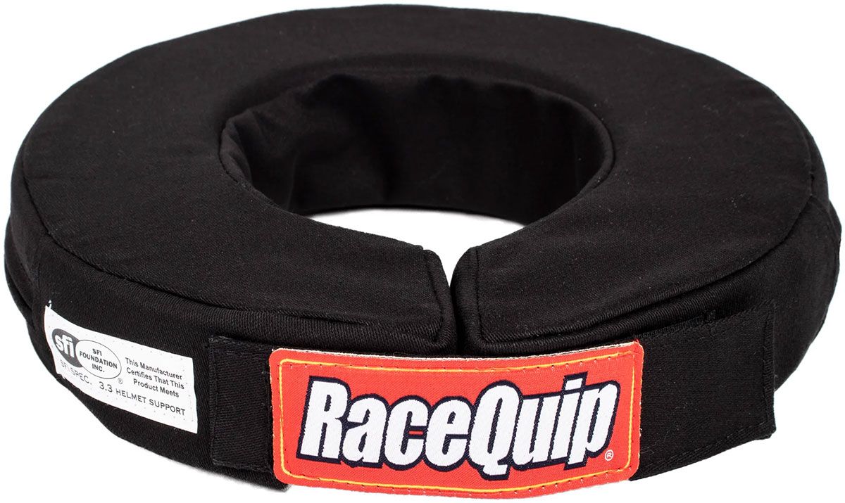 Racequip SFI 3.3 Neck Brace Collar, Black (RQ337007RQP)