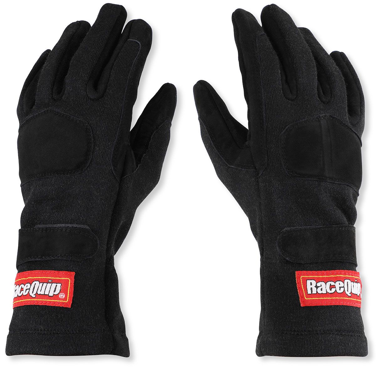 Racequip 355 Series SFI-5 Multi Layer Nomex Racing Gloves, Black (RQ355007RQP)