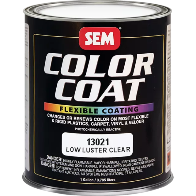 SEM 13021 COLOR COAT LOW LUSTER CLEAR 3.785L