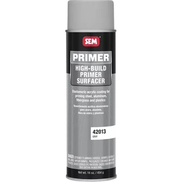 SEM 42013 HIGH BUILD PRIMER SURFACER GREY AEROSOL 454G