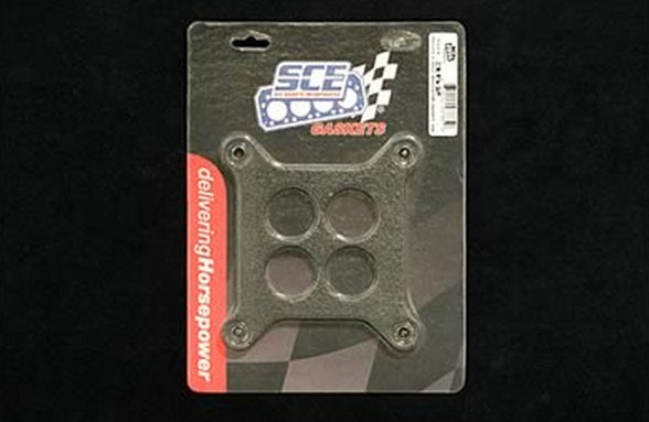 SCE Gaskets Carburettor Insulator Gasket - 1.625" x .250" Thick SCE-352