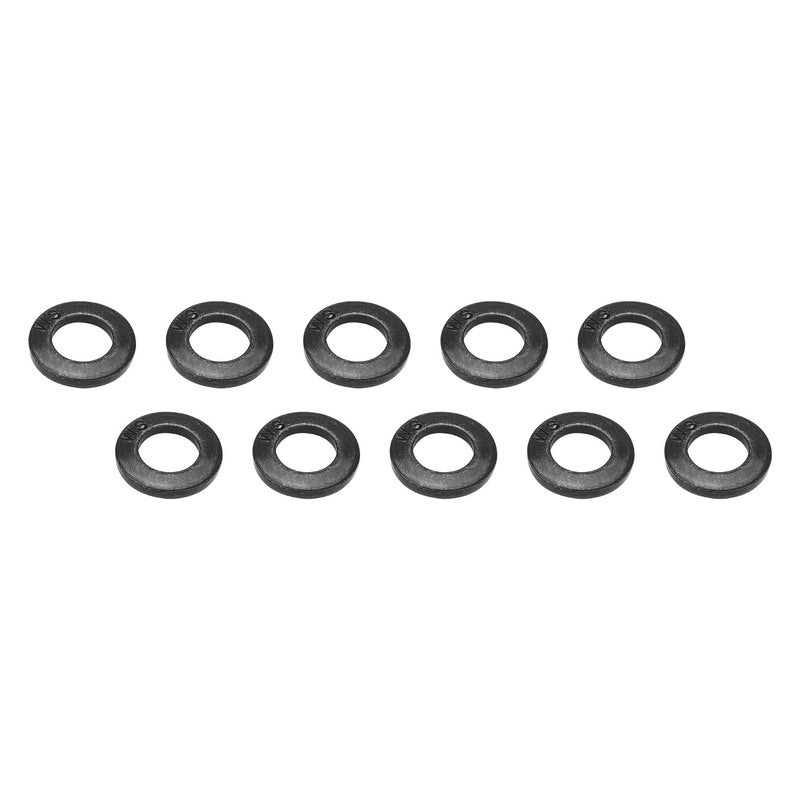 Wheel Lug Nut Washers, Black, SST, 1.250 in. O.D., Set of 10