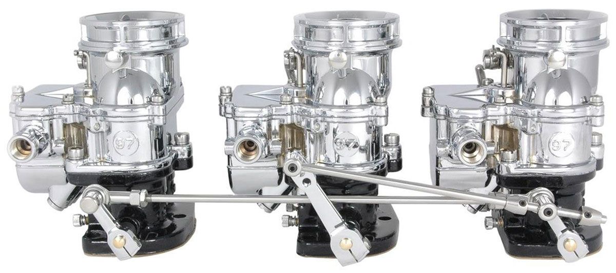 Stromberg Progressive Carburettor Linkage Kit - Chrome STROM9246PRO-CHR