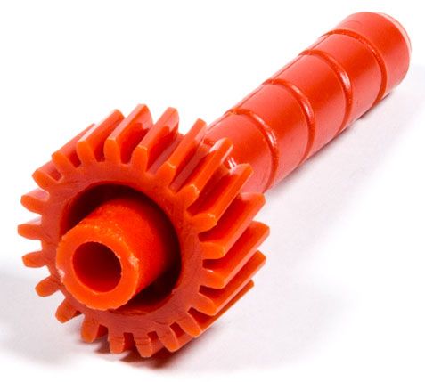 TCI Auto TCI GM Driven Speedometer Gear, 21-tooth Red TCI880003