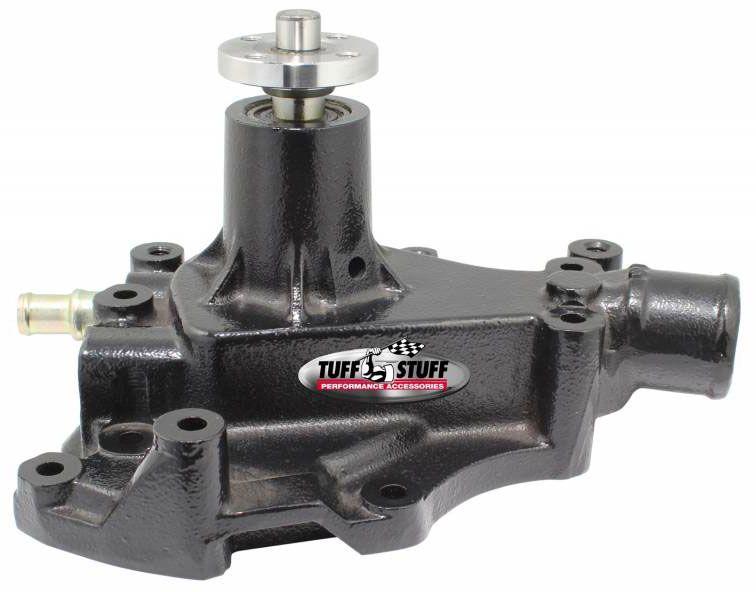 Tuffstuff High Flow Cast Water Pump (Black) with Passenger Side Inlet TUF1469C