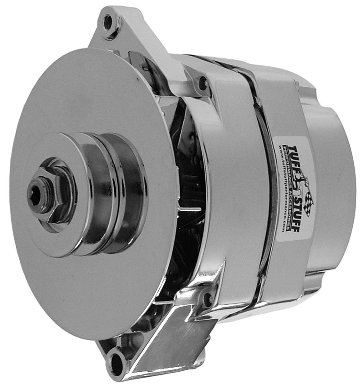 Tuffstuff Polished GM 10SI Style Alternator TUF7127NDP