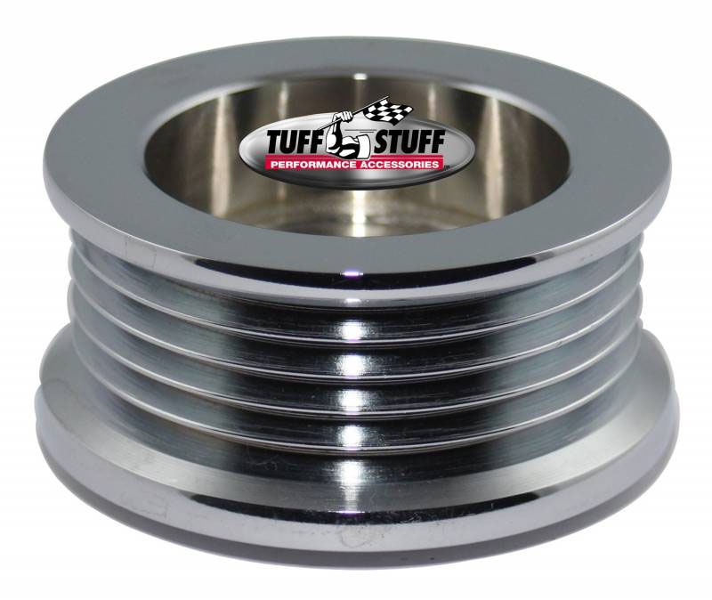 Tuffstuff Chrome Billet Steel Alternator Pulley TUF7610B