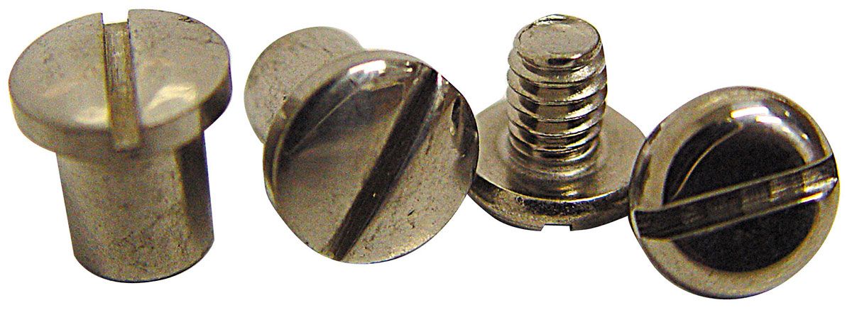 Vintique Vintique Inc Polished S/S Pivot Bolt & Nut Set VIA-45475-SS