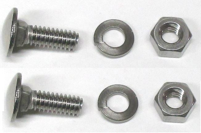 Vintique Vintique Inc S/S Front Fender To Fender Brace Bolt Kit VIB-16026-SS