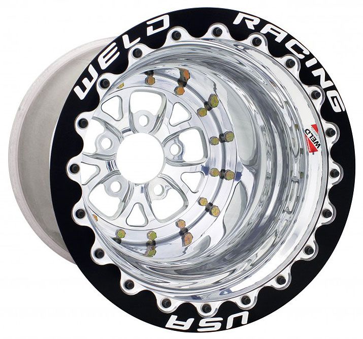 Weld Racing V-Series Rim - Polished Center WE84P-512276MB