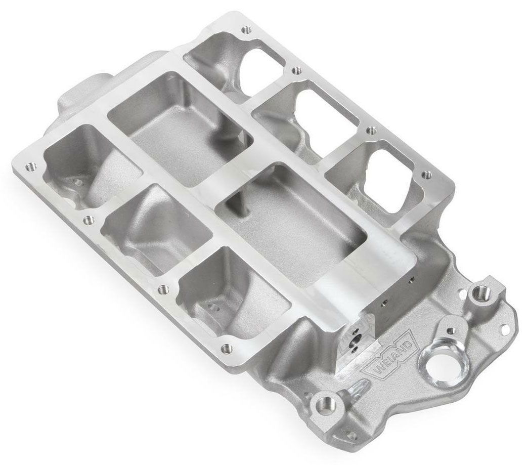 Weiand Weiand SB Chev Supercharger Intake Manifold Polished