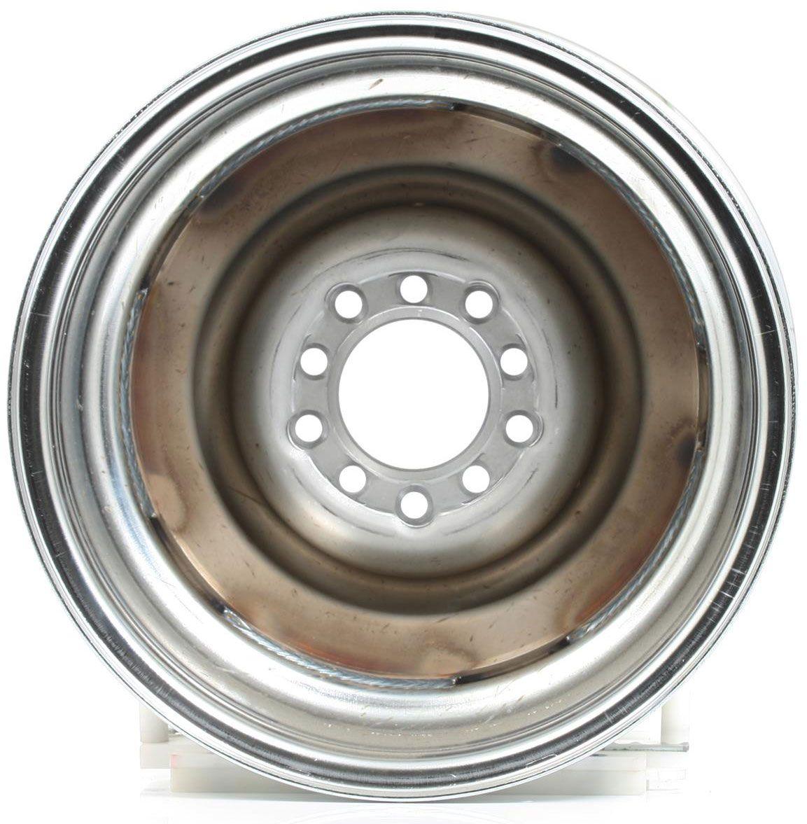 Wheel Vintiques Chrome Outer, Grey Primer Center Smoothie Steel Rim 15 x 7" WV13-571204