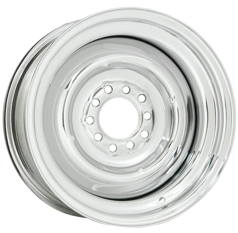 Wheel Vintiques Full Chrome Solid Steel Rim 15 x 5" WV22-5512314