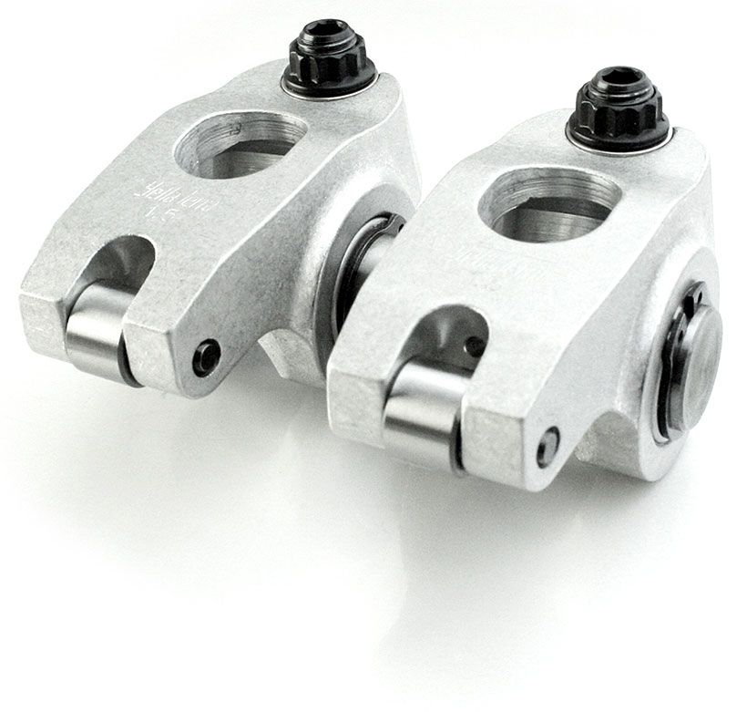 Yella Terra Platinum Roller Rocker (Pair) 1.65 Ratio (7/16" Mount, Twin Shaft Adjustable) YT