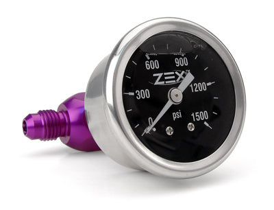 Zex Liquid Filled Gauge Kit -4AN ZEX82341