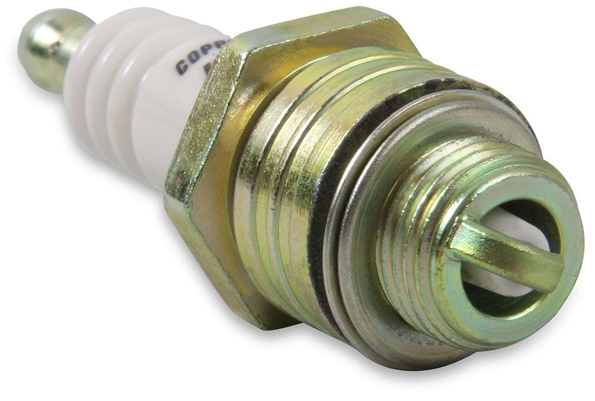 ACCEL 3/8" reach, Projected tip, Gasket seat, Set of 8, Resistor, Stock Hea Accel U-Groove Shorty Spark Plugs AC8197 SR