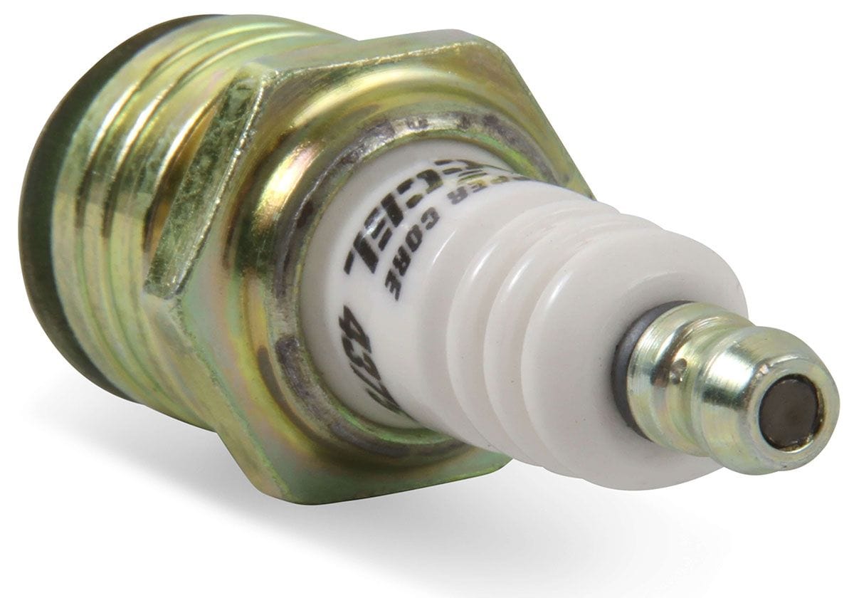 ACCEL 3/8" reach, Projected tip, Gasket seat, Set of 8, Resistor, Stock Hea Accel U-Groove Shorty Spark Plugs AC8197 SR