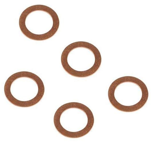 Accel 30 Assorted copper washers, suit 14mm flat seat spark plug. Accel Spark Plug Flat Seat Index Washers AC1002 SR