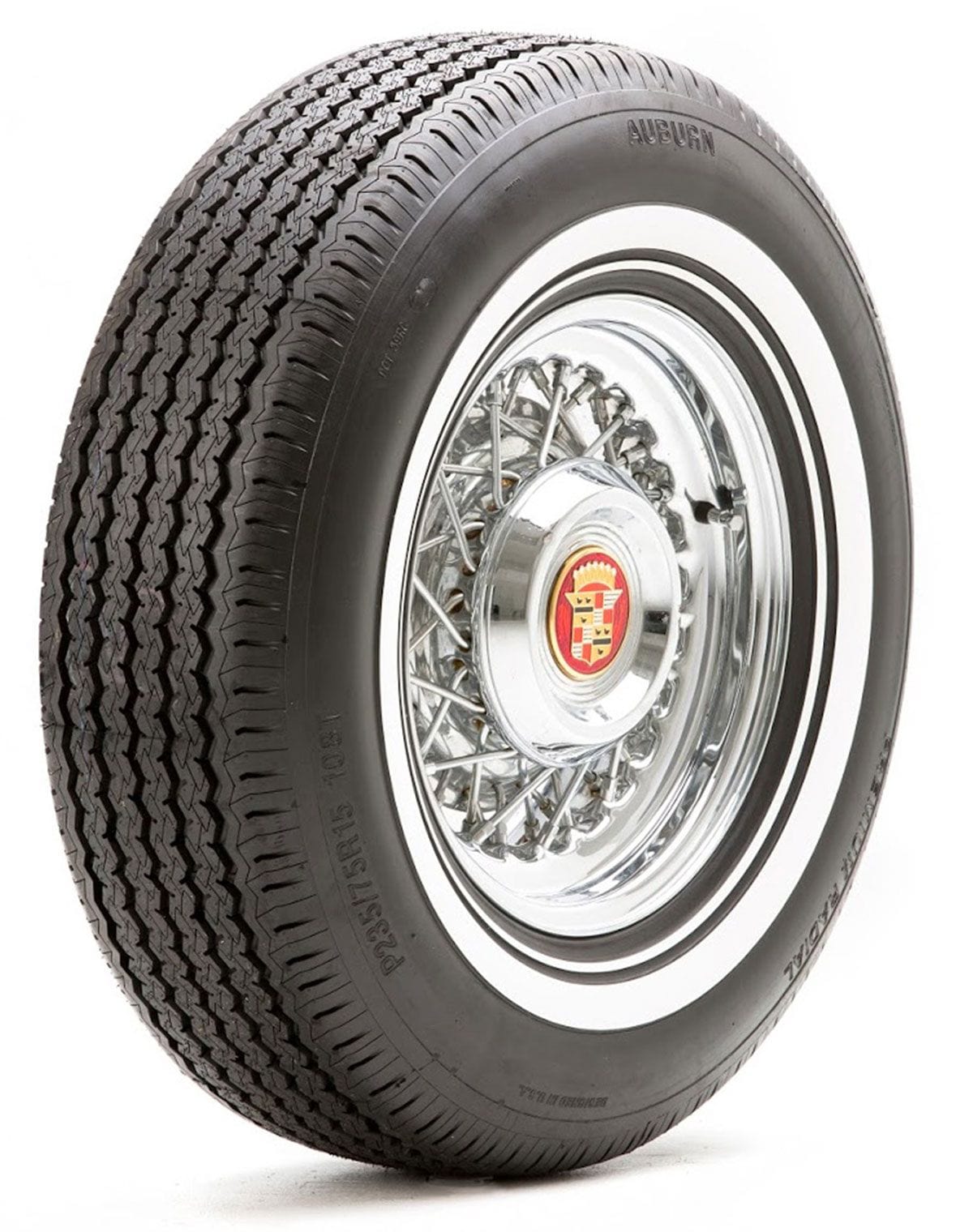 ACT American Classic Tyres 235/75-R15 Radial Tyre With 3-1/8" Whitewall TIRAMC235-75-15 SR
